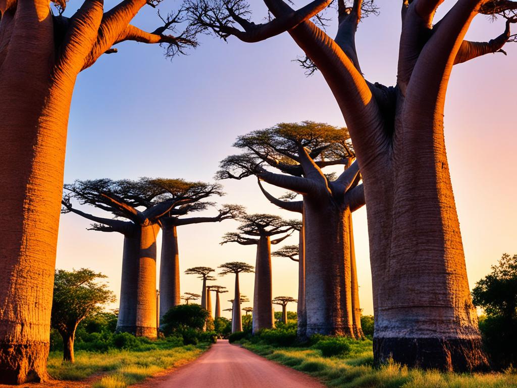 Avenue of the Baobabs, ein Naturwahrzeichen Madagaskars
