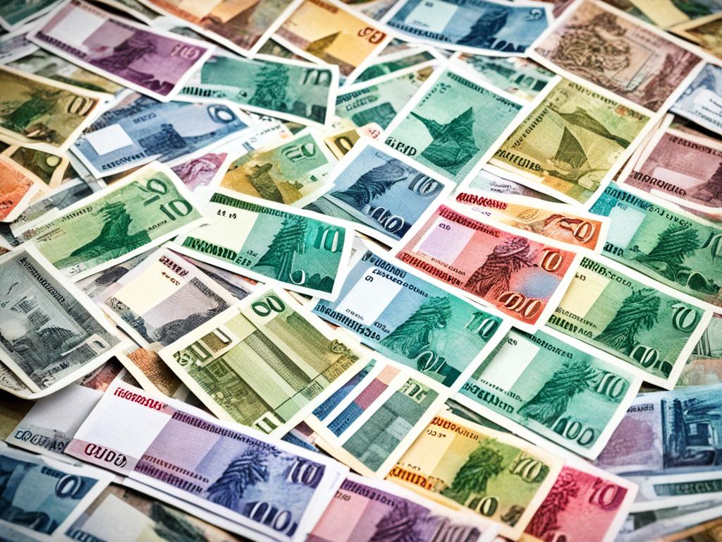 Die madagassischen Banknoten im Umlauf